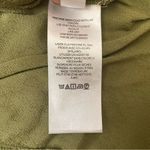 Urban Outfitters  Natalia Side Slit Button Up Midi Skirt Size Small Olive Green Photo 9