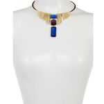 Trina Turk ππ Neo Goth Resin Stone Statement Necklace Photo 5