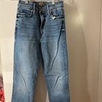 MOTHER Denim Mother Jeans The Mid Rise Dazzler Ankle Fray Photo 4