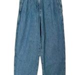 Wilfred Aritzia High Rise Wide Leg Jean in Ocean Medium Blue Size 0 XS Photo 0