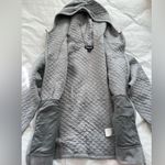 Patagonia Gray Quilted Zip-Up Hoodie women’s size medium Photo 8
