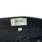 AGOLDE Pinch Waist Skinny Jeans Denim Zip Fly Hotline Wash Black Size 25 Photo 8