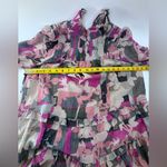 NWOT Fate Pink and Gray Floral Dress Photo 7