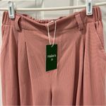 Halara  Flex High Waisted Pocket Wide Leg Waffle Work Pants Size M Tall Rosette Photo 3
