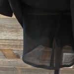 NWT Astr The Label Black Cowl Neck Long Sleeve Mini Dress With Pearl Chain S Photo 6