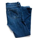 Vigoss Womens  London Boot Dark Rinse Bootcut Distressed Jeans - Sz 15 Photo 2