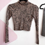 Brandy Melville  Bundle Animal Print Top + Gingham Skirt Lot Small Photo 0