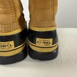 Sorel  Caribou WP Waterproof Boot in Buff Tan Black Size 6 Photo 4