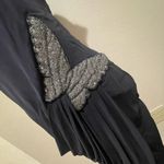 INC  black shirt sleeve dress with butterfly beaded detail Photo 1