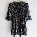 The Vampire's Wife Mystique Dress by H&M Black Silver Sz Small Photo 5
