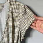 Converse  One Star Women's Plaid Wrap Dress with Ruffle Hem Size Medium Photo 7