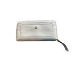 Marc Jacobs  Silver Leather Zip-Around Wallet‎ Unisex Photo 1