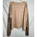 Baseball Mom Animal Print Sweatshirt 5XL Brown Size 5X Photo 2