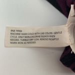 Soma  Purple Black Floral Ultra Soft Stretch Twist Detail Dress [Size‎ Large] Photo 6