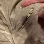 Vintage 90’s Jana Kos USA gold shiny bling bling lined blazer jacket pockets Size 8 Photo 6