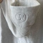 Lululemon Scuba Oversized Side-Slit Hoodie XS/S Heathered Core Ultra Light Grey Photo 2