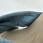 Anne Klein Wheatley Espadrille Wedge Sandal size 9.5 in Denim Blue Ankle Strap Photo 8