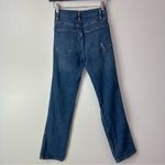 frame denim Frame Le Sylvie Slender Straight Distressed‎ Crop Jeans Size 24 Photo 5
