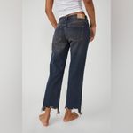 We The Free NWOT Free People Maggie Mid Rise In Back Alley Blue Photo 1