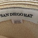 San Diego Hat Company x Anthropologie Ultrabraid Fedora With Chambray Band New! Photo 7