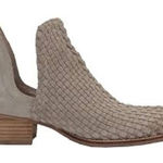 Very Volatile  Veracruz ankle boots tan woven leather women's size 10 trendy boho Photo 0