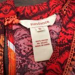Sundance red & orange floral tank top size 6 Photo 6