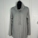 JJILL Pure Jill Gray Brushed–french Terry Cowl Photo 4