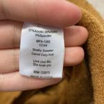 Show Me Your Mumu Chesnut Crop Tie Front Sweater Top Size M Photo 2