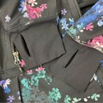 Lululemon Run Bandit Jacket Petal Pop Floral Black Running Athletic Activewear 4 Photo 5