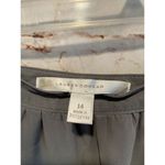 LC Lauren Conrad Lauren Conrad skirt 14 grey lined side zipper tie Photo 1