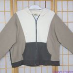 Madewell NEW  MWL Betterfleece Colorblock Zip Hoodie‎ Sweatshirt, L Photo 3