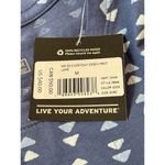 Eddie Bauer  Women’s Everyday Essential Fitted Lake Print Blue T-shirt M NWT Photo 7