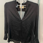 Alice + Olivia ‎ AIR black blouse size 4 Photo 0