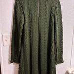 Love Riche  hunter green lined sweater dress size S Photo 1