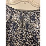 Floret Studios Blue Floral Long Sleeve Bias A Photo 7