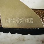 Birkenstock Gizeh Gold Birko-Flor Slide Slippers - 37 EU Photo 6