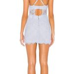 NBD  x Naven Lilia Lace Mini Dress Ice Blue sz XS Photo 2