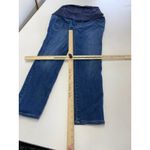 Madewell Jeans Women 32 Maternity Blue Skinny Denim Stretch Danny Over the Belly Photo 8