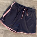 Zelos  pink gray athletic shorts drawstring stretchy elastic waist large Photo 0