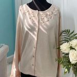 Newport News Vintage Coquette Beaded Cardigan Photo 0