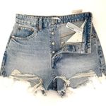 ZARA High Rise Split Shorts Size 6 Photo 2