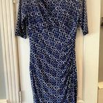 Ralph Lauren Career Dress Women 8 Blue Easter Spring Wedding Church Flattering Photo 0