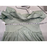 ZARA cotton jersey midi dress with crochet raffle Photo 8