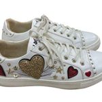 ALDO Love Your Selfie Women's White Leather Sneakers Size 8 SKU 1170 Photo 0