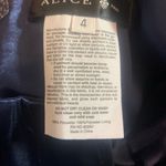 Alyce Paris  Navy and Gold Formal Mini Dress Size 4 Prom Wedding Photo 8