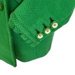 Juicy Couture Wool Textured Essex Double Breasted Pea Coat Kelly Green Size S Photo 2