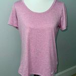 Nike Dri Fit Short Sleeve Athletic Light Purple Top Womens Medium Photo 0