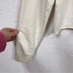 Disney  Mickey Mouse Cropped Hoodie Sweatshirt Womens L Casual Lightweight Sporty Photo 4