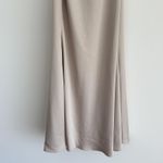 BHLDN  Dress Womens 0 Ruby Twist Halter Satin Gown Champagne Elegant Bridesmaids Photo 5