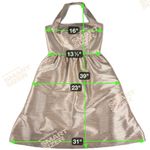 Alfred Sung Style D480 Romantic Halter Cocktail Dress Pearl Pink Shantung Size 8 Photo 7